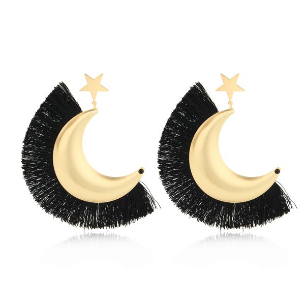 dayoff huge ethnic moon star tassel dangle earrings for women jewelry big vintage tassels hanging gold statement earrings e617, Silver
dayoff huge ethnic moon star tassel dangle earrings for women jewelry big vintage tassels hanging gold statement earrings e617, Silver