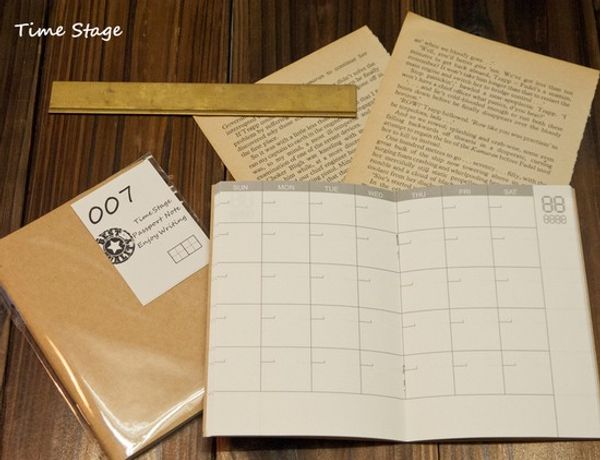 traveler's notebook filler papers core monthly calendar passport type size 007 midori, Purple;pink
traveler's notebook filler papers core monthly calendar passport type size 007 midori, Purple;pink