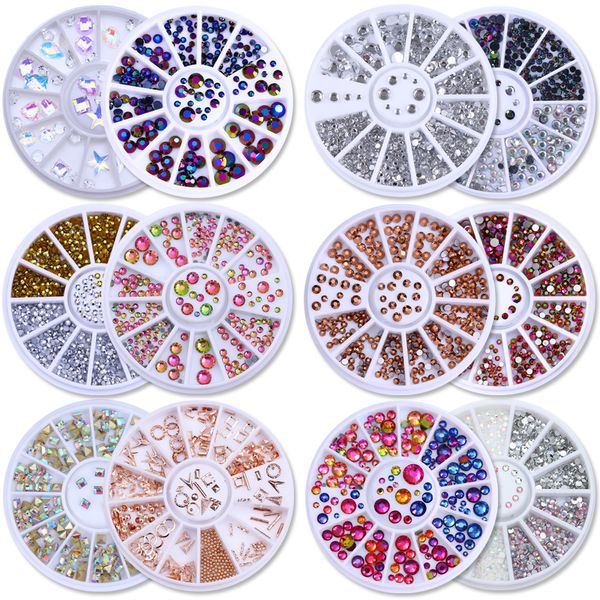 2 boxes rhinestone nail stud bead rivet 3d nail decoration for diy nails manicure decor set art decorations kit, Silver;gold
2 boxes rhinestone nail stud bead rivet 3d nail decoration for diy nails manicure decor set art decorations kit, Silver;gold
