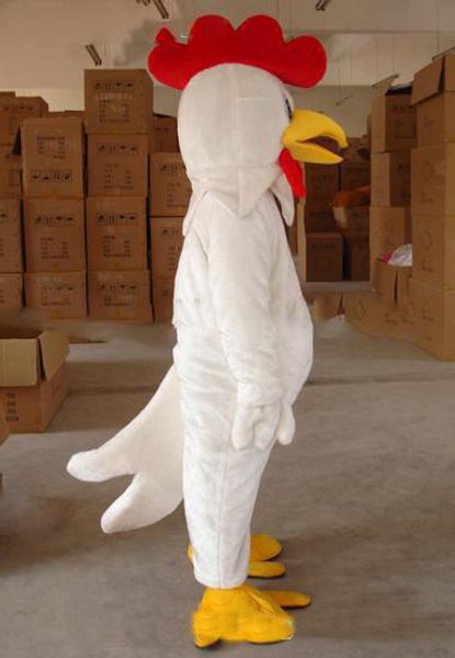 2018 professional make size white chicken mascot costume wholesale price cock mascot., Red;yellow
2018 professional make size white chicken mascot costume wholesale price cock mascot., Red;yellow