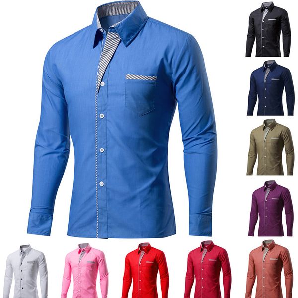 men shirt brand male long sleeve shirts casual shirt slim fit black man dress shirts camisa masculina, White;black
men shirt brand male long sleeve shirts casual shirt slim fit black man dress shirts camisa masculina, White;black