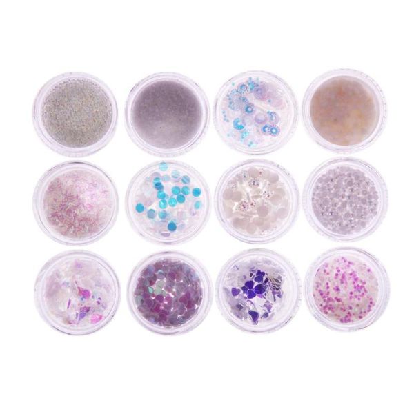 12 bottles mixed pearl colorful nail glitter sequins manicure nail decor, Silver;gold
12 bottles mixed pearl colorful nail glitter sequins manicure nail decor, Silver;gold