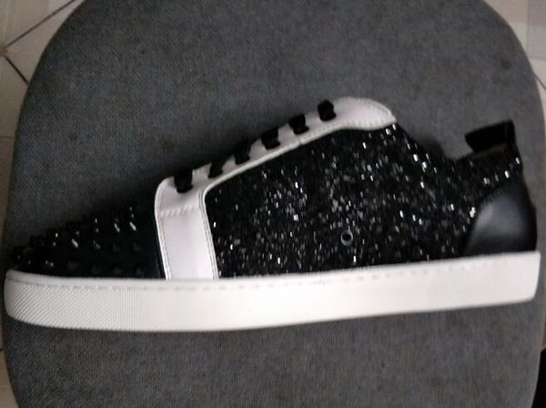 ame Brand Casual Shoe Man Red Bottom Sneaker Flat New Designer Lace Up High Top Mixed Colors Black White Trainers Size 36-47
ame Brand Casual Shoe Man Red Bottom Sneaker Flat New Designer Lace Up High Top Mixed Colors Black White Trainers Size 36-47