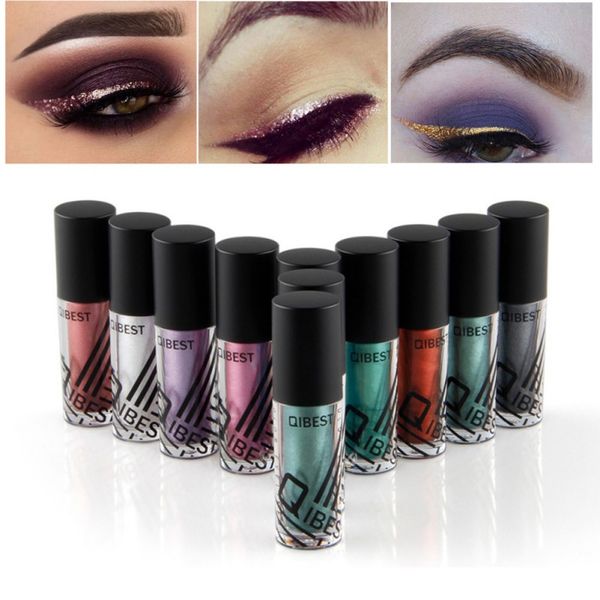 qi10 colors liquid glitter eyeliner pencil long lasting waterproof eyes make up eye liner shimmer eyeshadow cosmetics
qi10 colors liquid glitter eyeliner pencil long lasting waterproof eyes make up eye liner shimmer eyeshadow cosmetics
