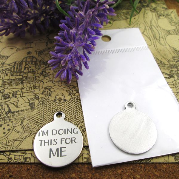 40pcs--"i'm doing this for me"stainless steel charms more style for choosing diy charms pendants for necklace, Bronze;silver
40pcs--"i'm doing this for me"stainless steel charms more style for choosing diy charms pendants for necklace, Bronze;silver