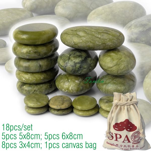 new 18pcs/set green jade body massage stone spa with canvas ce and rohs 5pcs(5x8)+5pcs(6x8)+8
new 18pcs/set green jade body massage stone spa with canvas ce and rohs 5pcs(5x8)+5pcs(6x8)+8