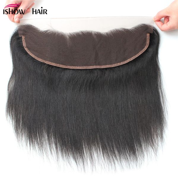 ishow 10a premium peruvian straight virgin hair 13*4 swiss malaysian lace frontal closure brazilian indian for women girls natural color 8-2, Black;brown
ishow 10a premium peruvian straight virgin hair 13*4 swiss malaysian lace frontal closure brazilian indian for women girls natural color 8-2, Black;brown