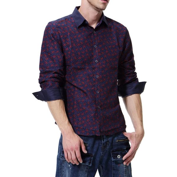 2018 autumn and winter new large size trend men's casual long-sleeved shirt collar contrast color shirt men's printed y509, White;black
2018 autumn and winter new large size trend men's casual long-sleeved shirt collar contrast color shirt men's printed y509, White;black