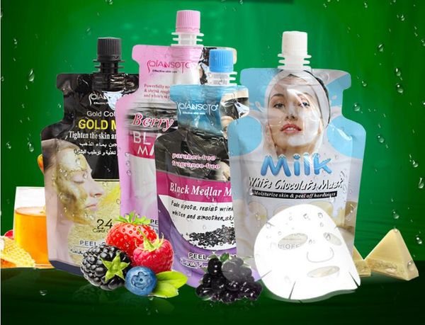 qiansoto peel off mask face moisturising berry collagen face mask face care skin care cream mask