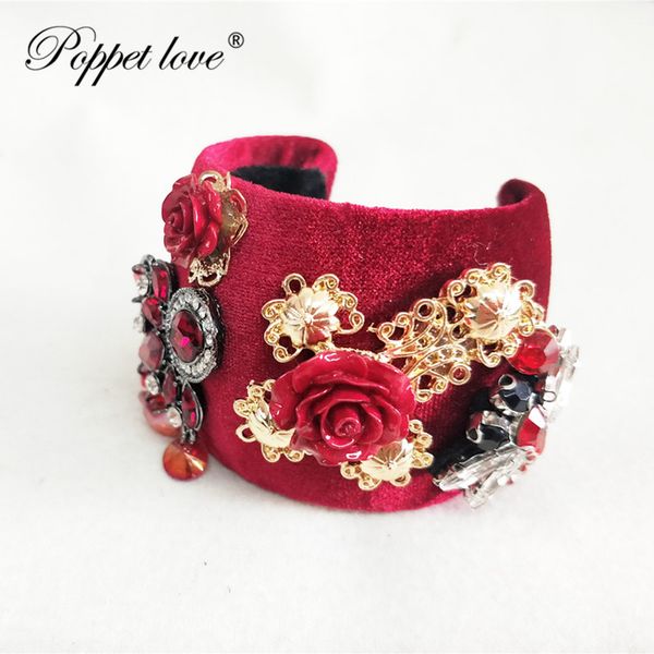 brand pink crystal bangle cross open flannel bracelet fashion jewelry of women, Black
brand pink crystal bangle cross open flannel bracelet fashion jewelry of women, Black