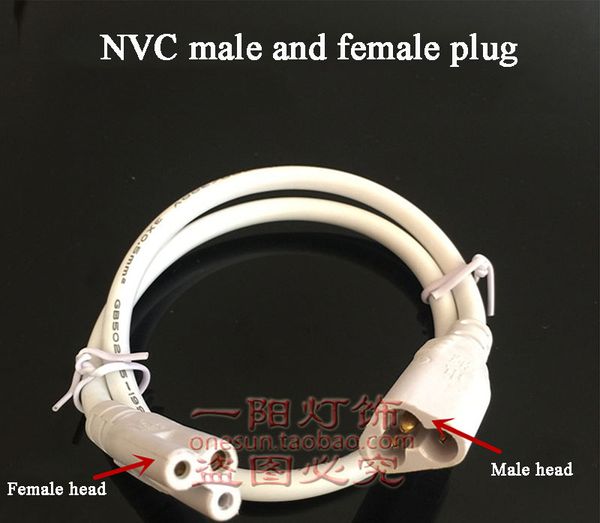 NVC Single Female Plug Connectors Dual Female Plug Power Cable 3 Cores Male Female Connector Adapter for T5 Bracket LED Light
NVC Single Female Plug Connectors Dual Female Plug Power Cable 3 Cores Male Female Connector Adapter for T5 Bracket LED Light