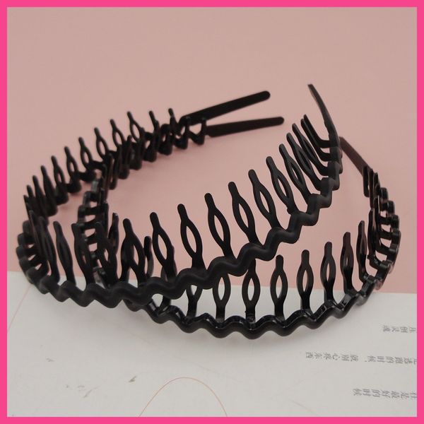 10pcs shiny black/matte black plain waved plastic comb hair headbands handmade women hair jewelry,plastic hairbands with teeth, Silver
10pcs shiny black/matte black plain waved plastic comb hair headbands handmade women hair jewelry,plastic hairbands with teeth, Silver