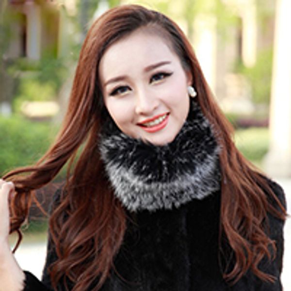 women's winter fox fur scarf/headband/hood/ knitted babushka fashion warm 16 cm-18 cm 5 colors, Blue;gray
women's winter fox fur scarf/headband/hood/ knitted babushka fashion warm 16 cm-18 cm 5 colors, Blue;gray