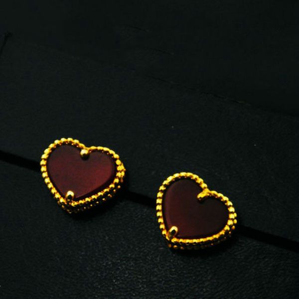 brass 18k gold plated agate heart letter stud earrings jewelry for women gift wedding brand name, Golden;silver
brass 18k gold plated agate heart letter stud earrings jewelry for women gift wedding brand name, Golden;silver