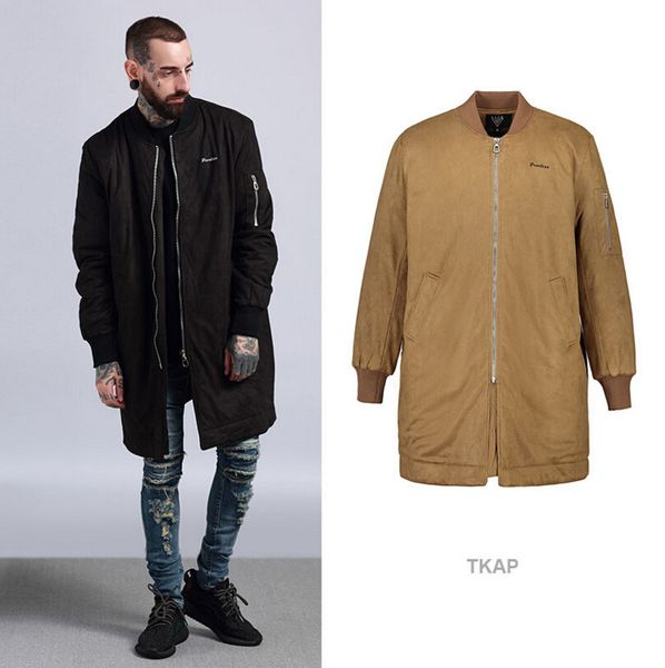tkpa men winter down long jackets suede leather cotton-padded warm thick coats motorbiker jackets outerwear, Black
tkpa men winter down long jackets suede leather cotton-padded warm thick coats motorbiker jackets outerwear, Black