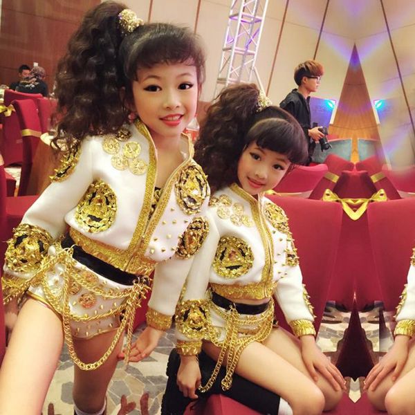 new children jazz dance costumes girls drums showcases hip hop modern dance outfits kids catwalk clothing set, Black;red
new children jazz dance costumes girls drums showcases hip hop modern dance outfits kids catwalk clothing set, Black;red