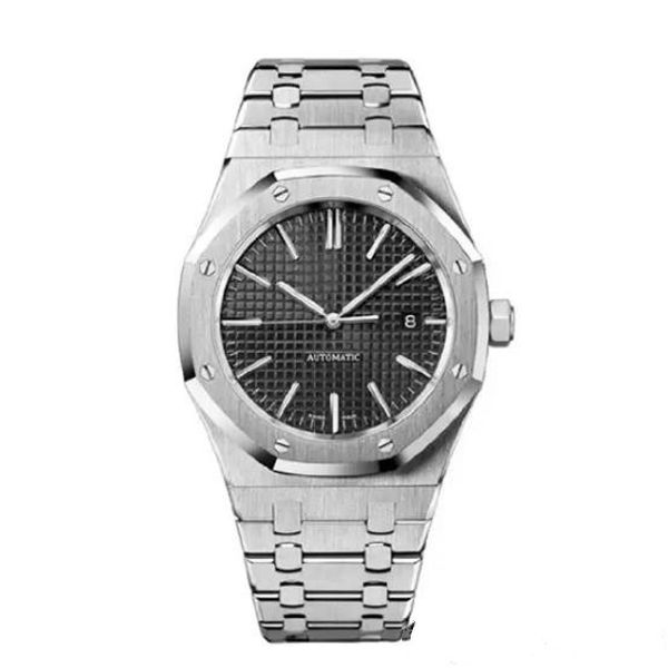 royal wristwatches 15400st fashion classic sapphire stainless steel strap automatic movement men mens watch watches, Slivery;brown
royal wristwatches 15400st fashion classic sapphire stainless steel strap automatic movement men mens watch watches, Slivery;brown