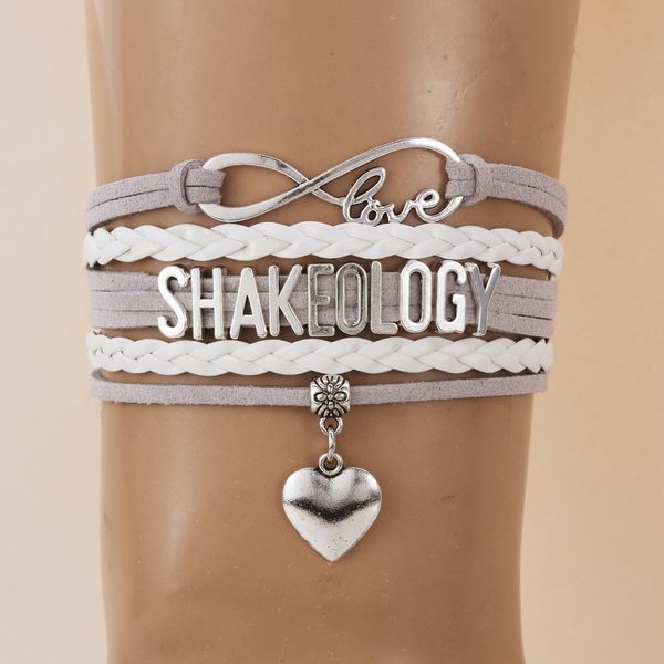 ncrhgl infinity love shakeology bracelet bangles heart charm handmade pu leather bracelets jewelry for man woman drop shipping, Black
ncrhgl infinity love shakeology bracelet bangles heart charm handmade pu leather bracelets jewelry for man woman drop shipping, Black