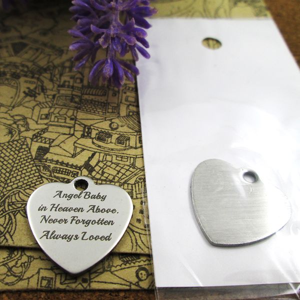 40pcs--"angel baby in heaven above never forgotten aleays lo"stainless steel charms more style for choosing diy charms pendants fo, Bronze;silver
40pcs--"angel baby in heaven above never forgotten aleays lo"stainless steel charms more style for choosing diy charms pendants fo, Bronze;silver