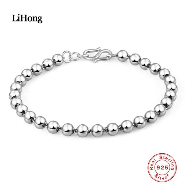 authentic 925 sterling silver strand bracelet for women 6mm beads bracelets fine jewelry ing, Golden;silver
authentic 925 sterling silver strand bracelet for women 6mm beads bracelets fine jewelry ing, Golden;silver