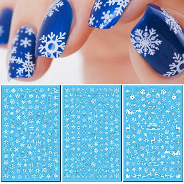 1 pcs 3d nail sticker christmas theme pattern mixed deer/snowflake image tips nail diy decoration sticker decal laf281-284, Black
1 pcs 3d nail sticker christmas theme pattern mixed deer/snowflake image tips nail diy decoration sticker decal laf281-284, Black