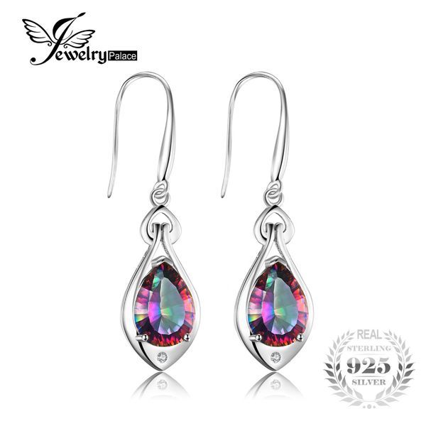 jewelry water drop 6.8ct rainbow fire mystic z dangle earrings pure 925 sterling silver new fine jewelry for women 2018 new, Golden;silver
jewelry water drop 6.8ct rainbow fire mystic z dangle earrings pure 925 sterling silver new fine jewelry for women 2018 new, Golden;silver