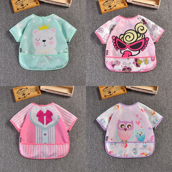 children eatting long sleeved anti clothing cut cartoon animal print infant baby feeding bids clothes 14styles for 0-2t kids clothing
children eatting long sleeved anti clothing cut cartoon animal print infant baby feeding bids clothes 14styles for 0-2t kids clothing