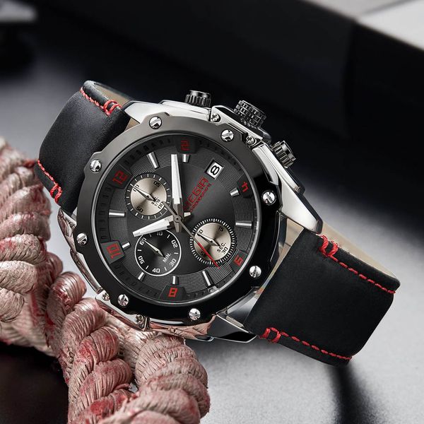 mens watches waterproof 24 hour date quartz watch man leather sport wrist watch men waterproof clock black 2018, Slivery;brown
mens watches waterproof 24 hour date quartz watch man leather sport wrist watch men waterproof clock black 2018, Slivery;brown