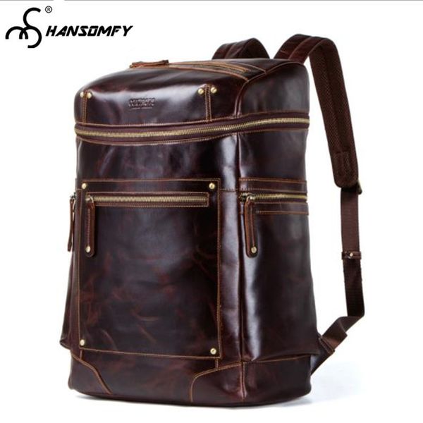 genuine leather men backpacks vintage crazy horse leather male original retro multifunction large capacity travel backpack bags
genuine leather men backpacks vintage crazy horse leather male original retro multifunction large capacity travel backpack bags