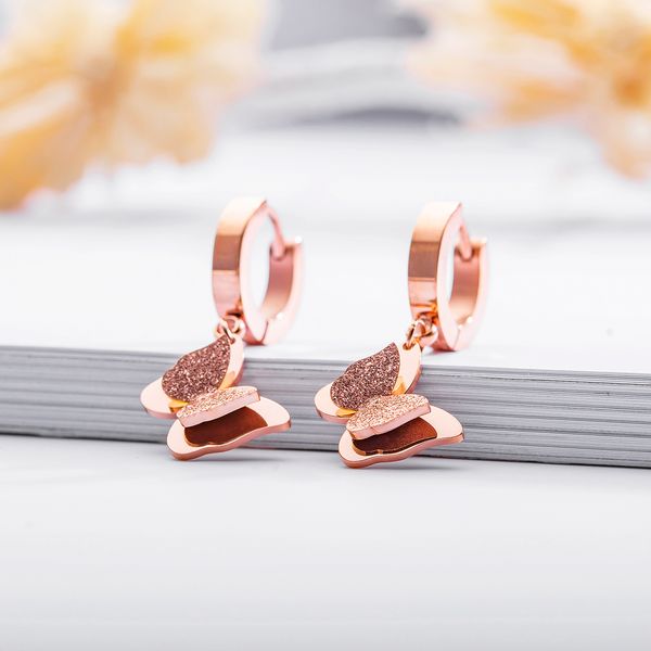 ms. hoop earrings simple temperament long titanium steel butterfly earrings women personality fashion earrings, Silver
ms. hoop earrings simple temperament long titanium steel butterfly earrings women personality fashion earrings, Silver