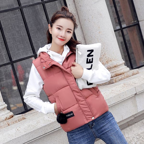 sleeveless cardigan waistcoat female womens short warm vest jacket autumn winter cotton large size fashion thick vests feminina, Black;white
sleeveless cardigan waistcoat female womens short warm vest jacket autumn winter cotton large size fashion thick vests feminina, Black;white