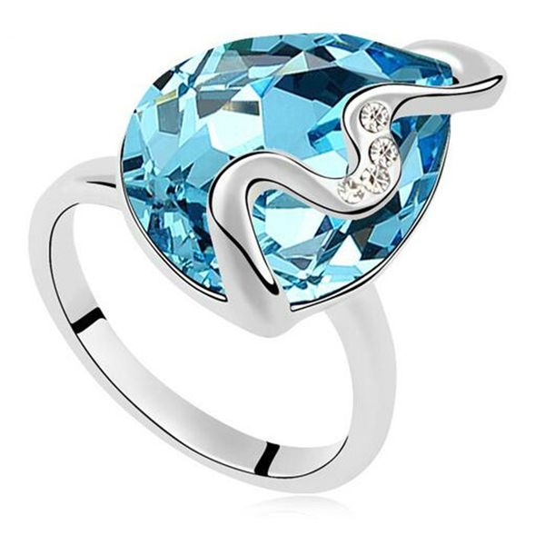crystal from swarovski elements finger rings for women wedding and engagement fashion jewelry party accessorios 12717, Golden;silver
crystal from swarovski elements finger rings for women wedding and engagement fashion jewelry party accessorios 12717, Golden;silver