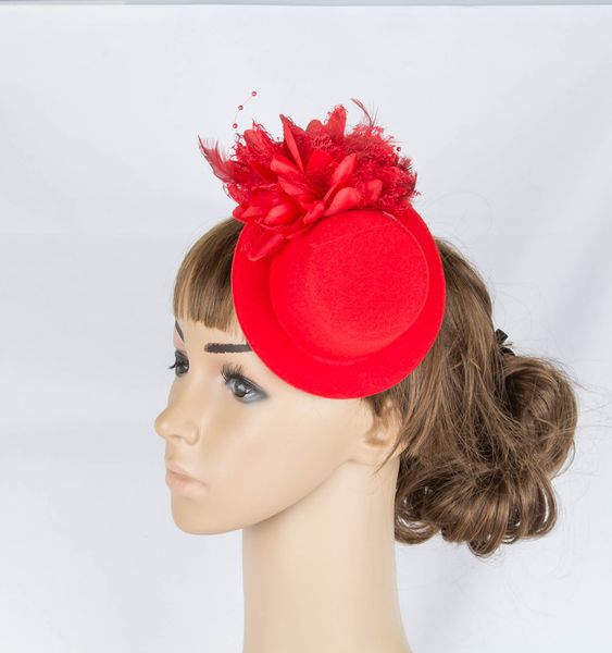 retail elegant lady girls fascinator party cocktail dress up with hair clip mini hat flower design diy accessories myq071
retail elegant lady girls fascinator party cocktail dress up with hair clip mini hat flower design diy accessories myq071