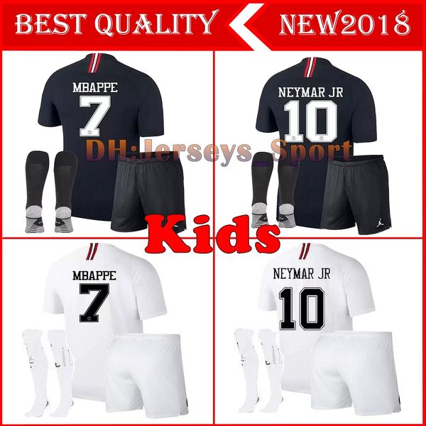 2018 p g kid kit jer ey 18 19 champion league mbappe black white cavani verratti track uit maria jordam occer jer ey pari maillot 
2018 p g kid kit jer ey 18 19 champion league mbappe black white cavani verratti track uit maria jordam occer jer ey pari maillot