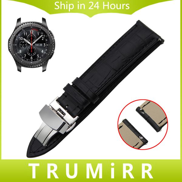22мм Quick Release натуральная кожа часы ремешок для Samsung Gear S3 Классический Frontier Garmin Chronos
22мм Quick Release натуральная кожа часы ремешок для Samsung Gear S3 Классический Frontier Garmin Chronos