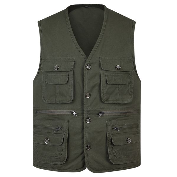 multi pocket male casual vest for summer cotton thin army green sleeveless jacket wiht many pockets pgrapher baggy waistcoat, Black;white
multi pocket male casual vest for summer cotton thin army green sleeveless jacket wiht many pockets pgrapher baggy waistcoat, Black;white