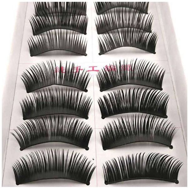 thick false eyelashes handmade black dense cross exaggerated eye lashes fashion ball smoke makeup fake eyelashes 10 pairs/box
thick false eyelashes handmade black dense cross exaggerated eye lashes fashion ball smoke makeup fake eyelashes 10 pairs/box