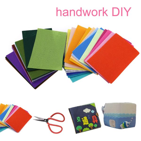 40pcs mix color 10x15cm non woven felt fabric 1mm thickness polyester cloth felts diy bundle for diy sewing dolls crafts, Black;white
40pcs mix color 10x15cm non woven felt fabric 1mm thickness polyester cloth felts diy bundle for diy sewing dolls crafts, Black;white