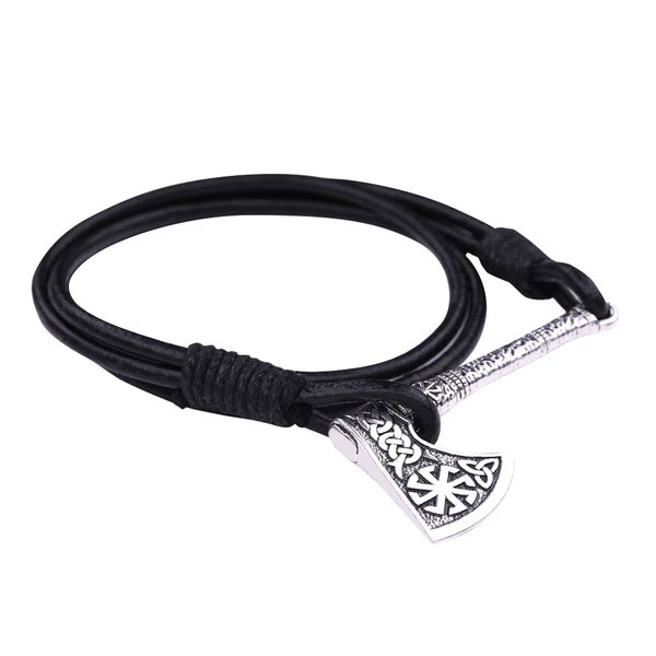 dawapara viking axe jewelry slavic kolovrat symbol leather bracelet men, Golden;silver
dawapara viking axe jewelry slavic kolovrat symbol leather bracelet men, Golden;silver