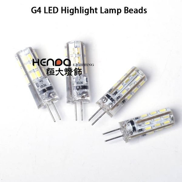 G4 LED Super Bright Lamp Beads 220V DC12V Highlight LED Bubble 1.5W 3W 5W 2 Pins
G4 LED Super Bright Lamp Beads 220V DC12V Highlight LED Bubble 1.5W 3W 5W 2 Pins