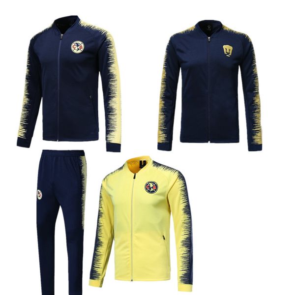 2018 2019 Mexico Liga MX America long sleeve soccer jackets kit 18/19 GUERRON CALDERON CASTILLO Cougar UNAM Football jackets tracksuit set
2018 2019 Mexico Liga MX America long sleeve soccer jackets kit 18/19 GUERRON CALDERON CASTILLO Cougar UNAM Football jackets tracksuit set