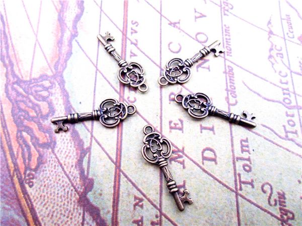90pcs key charms,antique bronze lovely mini filigree flower key charm pendant 10x27mm, Bronze;silver
90pcs key charms,antique bronze lovely mini filigree flower key charm pendant 10x27mm, Bronze;silver