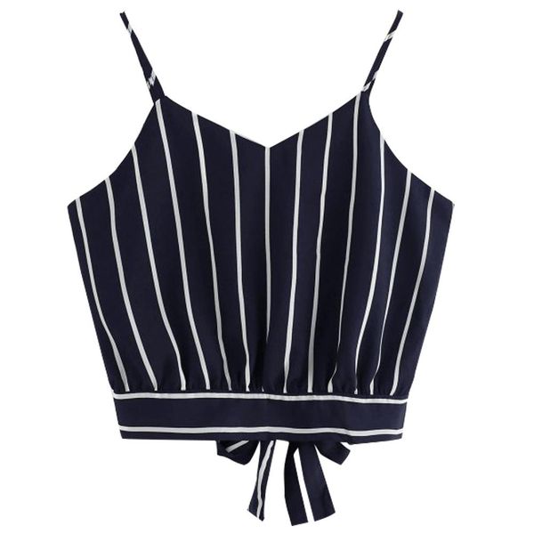 women camis summer casual striped lady sleeveless strap vest polyester tank 2018 camiseta blusa, White
women camis summer casual striped lady sleeveless strap vest polyester tank 2018 camiseta blusa, White