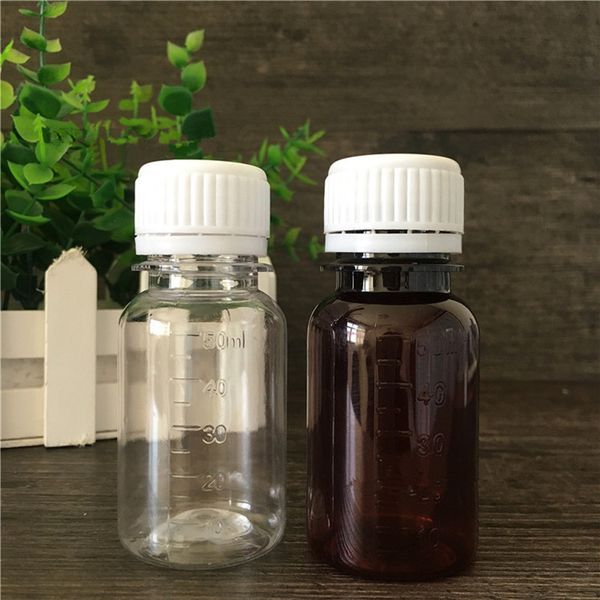 50ml pet scale bottle for liquid syrup clear bottle and amber bottle with white screw cap f20172816
50ml pet scale bottle for liquid syrup clear bottle and amber bottle with white screw cap f20172816