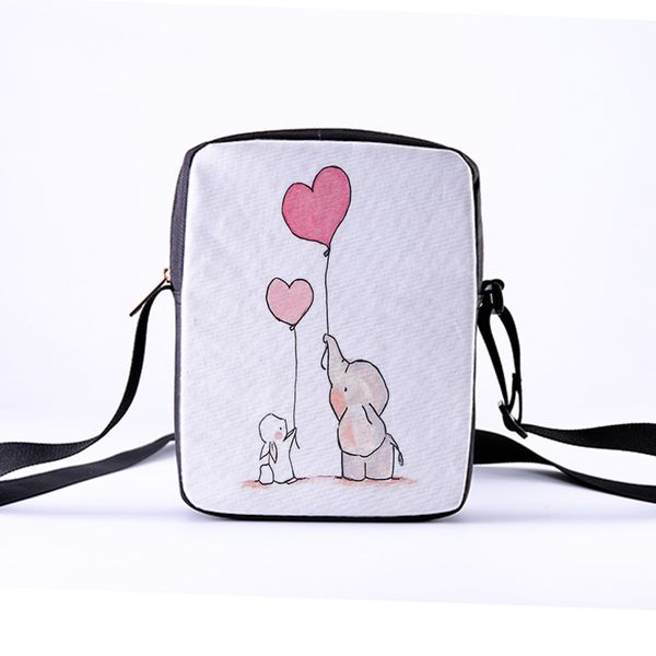 customized girl slung shoulder bag ladies colorful animal print children's ladies slung shoulder bag casual white elephant
customized girl slung shoulder bag ladies colorful animal print children's ladies slung shoulder bag casual white elephant