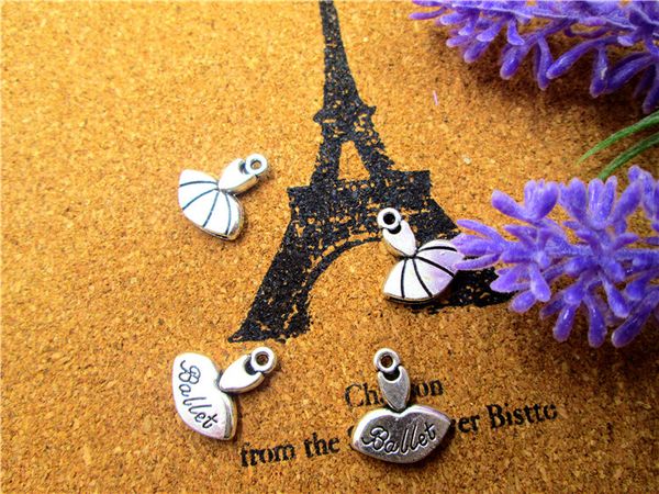 75pcs--ballet charms antique tibetan silver tone ballets skirts dress charms pendants 16x15mm, Bronze;silver
75pcs--ballet charms antique tibetan silver tone ballets skirts dress charms pendants 16x15mm, Bronze;silver