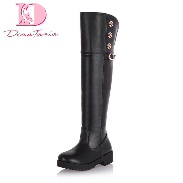 doratasia brand new riding boots square heels platform knee high boots woman shoes dropship slip on female shoes woman, Black
doratasia brand new riding boots square heels platform knee high boots woman shoes dropship slip on female shoes woman, Black