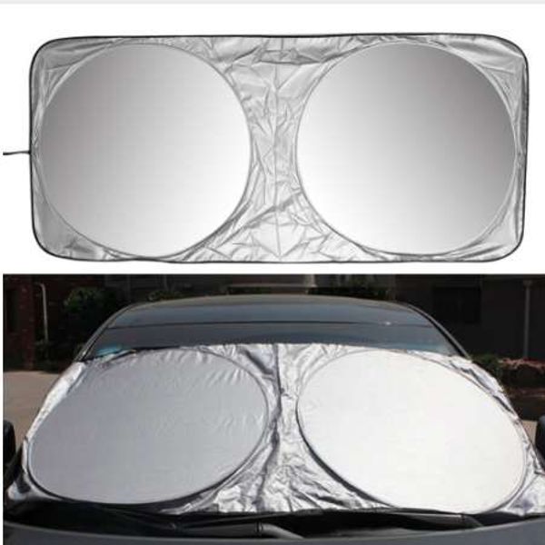 new 150 x 70cm car sunshade sun shade front rear window film windshield visor cover uv protect reflector car-styling high quality
new 150 x 70cm car sunshade sun shade front rear window film windshield visor cover uv protect reflector car-styling high quality