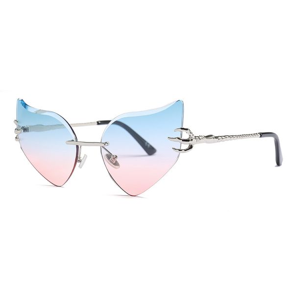 fashion style rimless sunglasses women cat eye sun glasses retro gafas shades lady vintage eyewear uv400, White;black
fashion style rimless sunglasses women cat eye sun glasses retro gafas shades lady vintage eyewear uv400, White;black