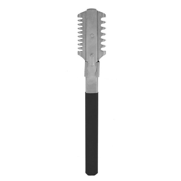 stainless steel hair dual trimmer comb thinning razor comb hair cutting scissor beard professional shaving razor tool
stainless steel hair dual trimmer comb thinning razor comb hair cutting scissor beard professional shaving razor tool